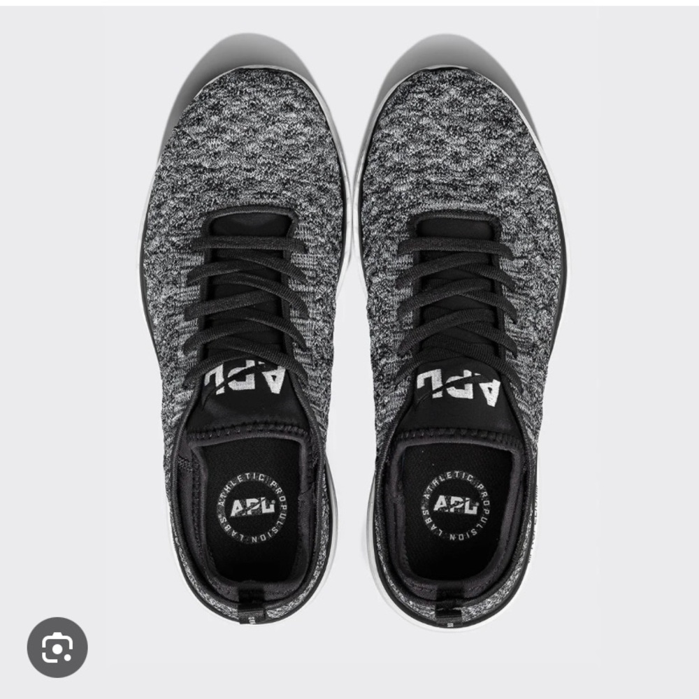 APL Athletic Propulsion Labs Black and Gray Techloom Phantom Running Shoes